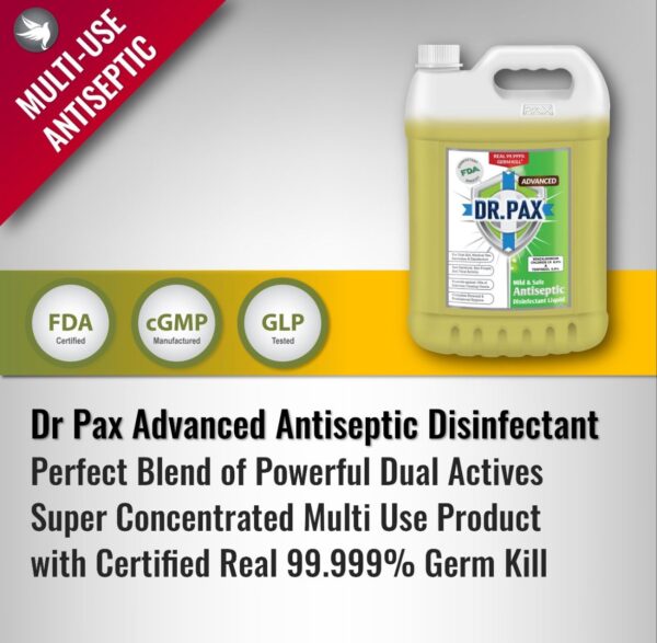 Dr. Pax Advanced Mild & Safe Antiseptic Disinfectant Hygiene Liquid - Image 6