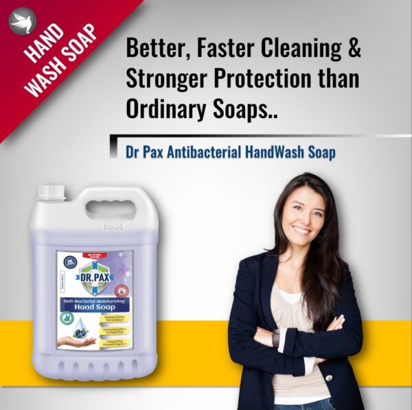 Dr. Pax Anti-Bacterial Moisturizing Disinfectant Hand Soap Wash - Image 2