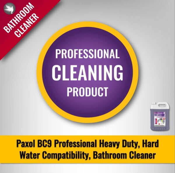 Paxol BC9 Professional Heavy Duty Hard Water Bathroom Cleaner - Image 5
