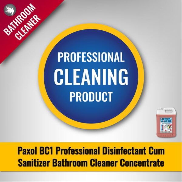 Paxol BC1 Professional Bathroom Cleaner Disinfectant Concentrate - Image 4
