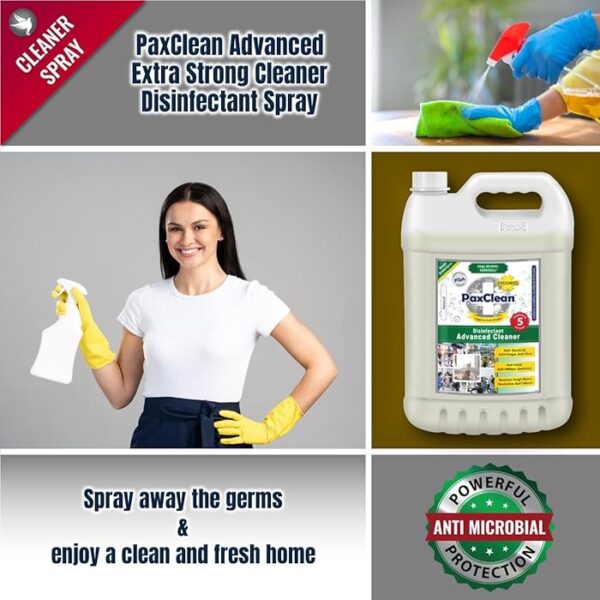PaxClean Advanced Extra Strong Cleaner Disinfectant Spray - Image 5