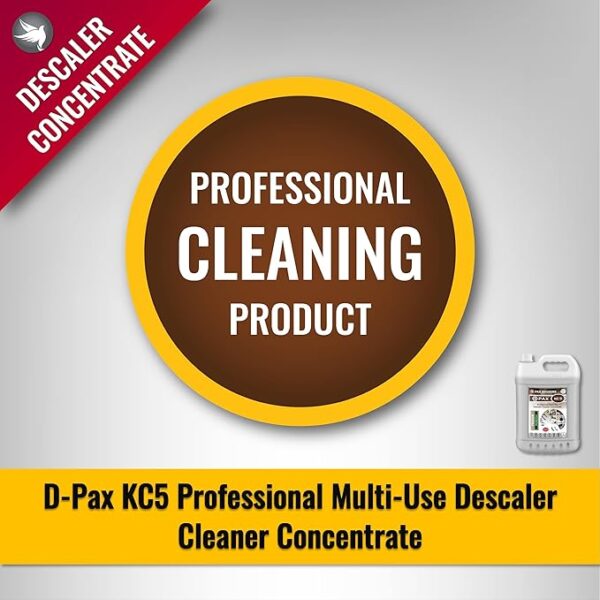 D-Pax KC5 Professional Multi-Use Descaler Cleaner Concentrate - Image 4