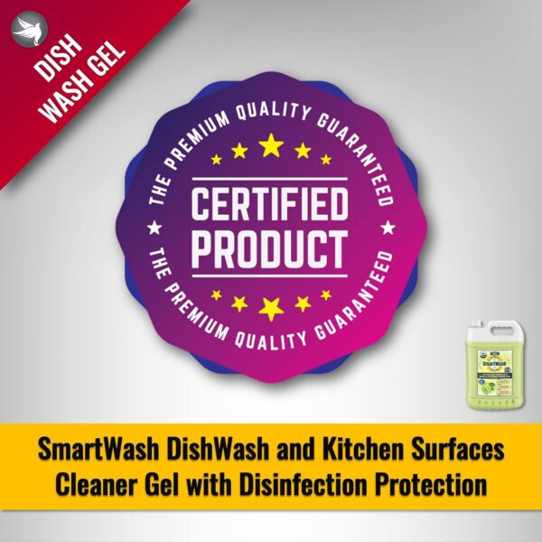 SmartWash DishWash & All Kitchen Surfaces Disinfectant Cleaner - Image 4