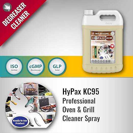 HyPax KC95 Professional Heavy Duty Multi-Use Oven & Grill Cleaner Spray - Image 2