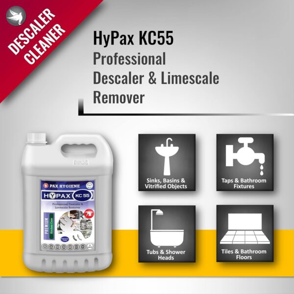 HyPax KC55 Professional Descaler & Limescale Remover Spray - Image 2