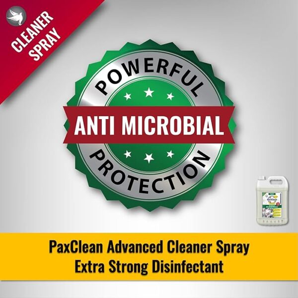 PaxClean Advanced Extra Strong Cleaner Disinfectant Spray - Image 4