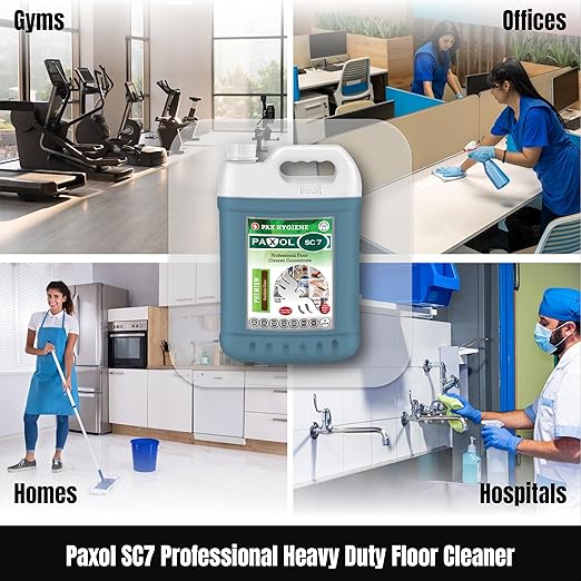 Paxol SC7 Professional Heavy Duty Floor Cleaner Concentrate - Image 4