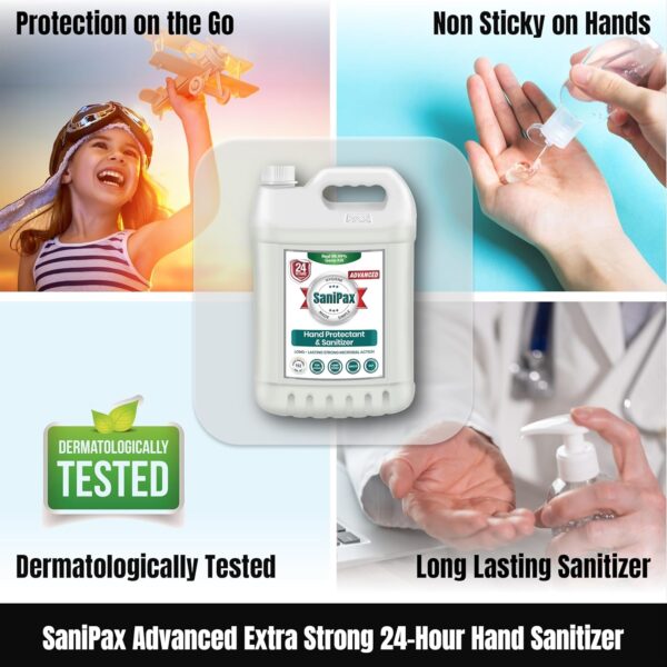SaniPax Advanced Extra Strong  24-Hour Hand Sanitizer - Image 5