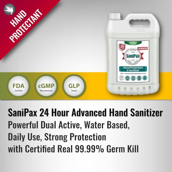 SaniPax Advanced Extra Strong  24-Hour Hand Sanitizer - Image 2