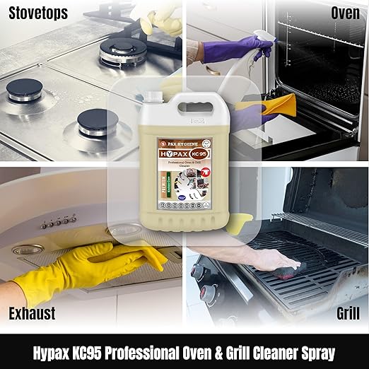HyPax KC95 Professional Heavy Duty Multi-Use Oven & Grill Cleaner Spray - Image 4