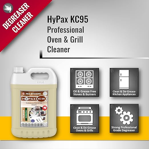 HyPax KC95 Professional Heavy Duty Multi-Use Oven & Grill Cleaner Spray - Image 3