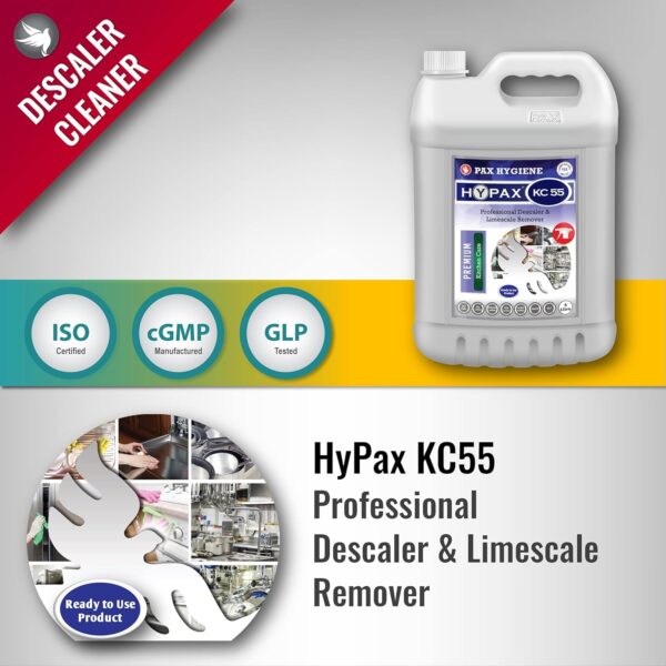 HyPax KC55 Professional Descaler & Limescale Remover Spray - Image 3
