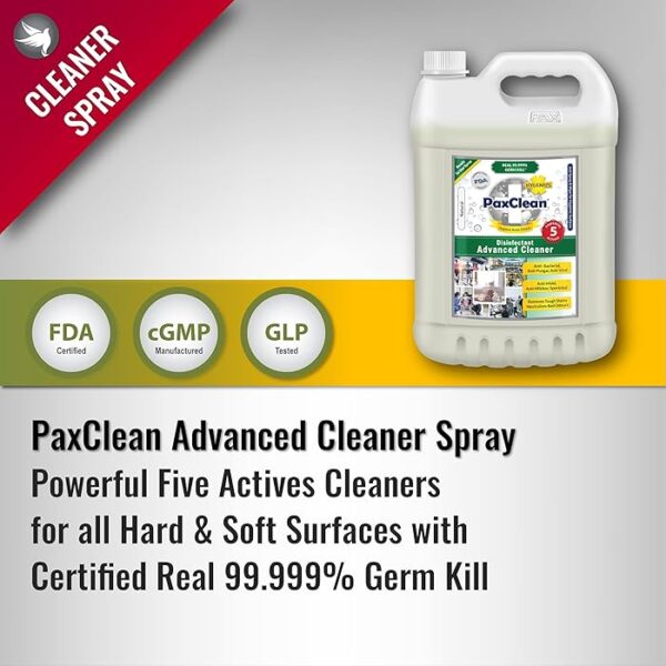 PaxClean Advanced Extra Strong Cleaner Disinfectant Spray - Image 3