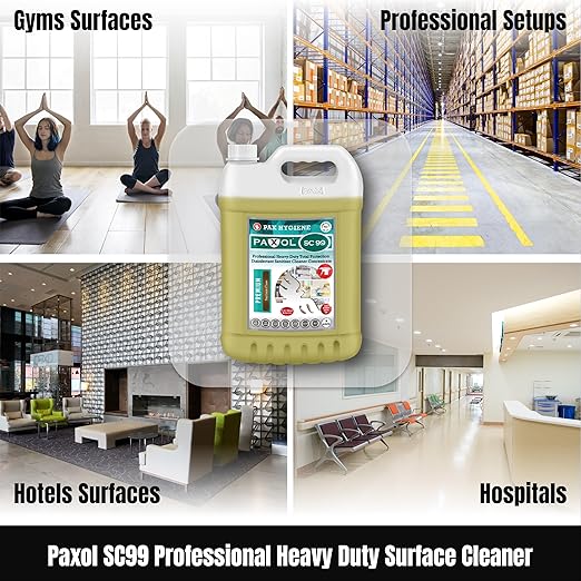 Paxol SC99 Professional Heavy Duty Surface Cleaner Disinfectant Concentrate - Image 5