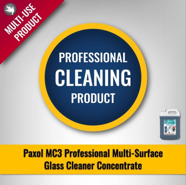 Paxol MC3 Glass Cleaner Concentrate, 5L - Image 3